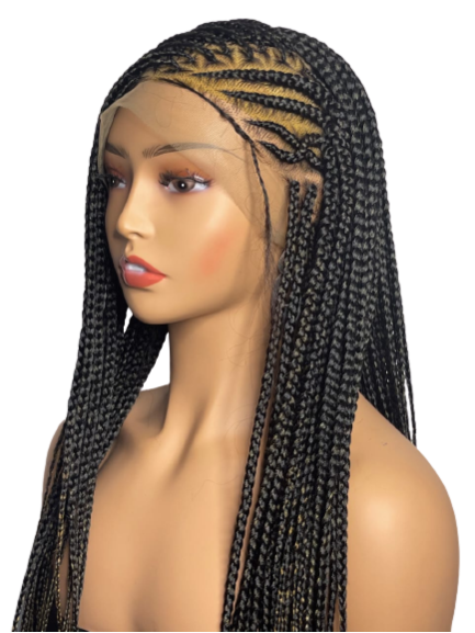 Wholesale Synthetic Hair box braid wig For Stylish Hairstyles